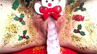 Dirty gay Christmas party turns into wild fuck fest