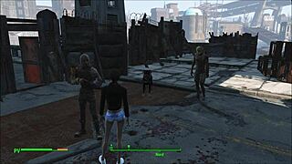 Elie's pillars in Fallout 4 with Animeteen and Sex mod
