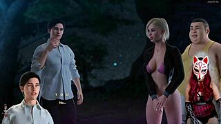 Touching My Clit While Playing Porn Game! Apocalust 3 Milf Hentai Action.