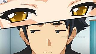 in this hentai anime, she says please me in chapter two