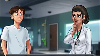 What erotic hentai scenes await in summertime saga 215?