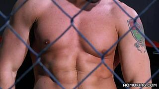 Muscular Gay Couple Fucks On Red Car Roof