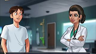 What erotic hentai scenes await in summertime saga 215?