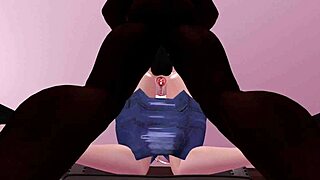 Man, this black guy pounds a redhead white woman in Second Life! 🔥