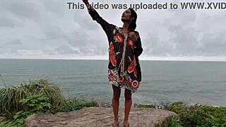 levamos novinha carioca pra fuder na praia com casal no mato 😜