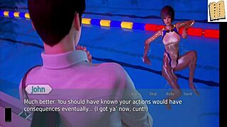 In academy 128, hentai anime game explodes with wild action!