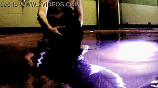 Dirty talking and riding big cock in hot tub