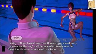 In academy 128, hentai anime game explodes with wild action!