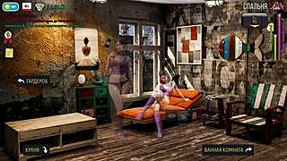3D cartoon game with big tits and booby bounce