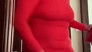 my neighbor's in the bathroom, probably masturbating that cute milf body