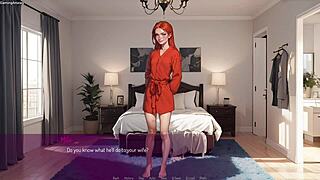 3D animated porn with hot wife and monster cock