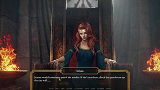 I slammed the queen with fierce power!