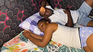 I can't resist banging my skinny Latina girlfriend before work