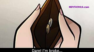 Hentai parody featuring big tits and anal action