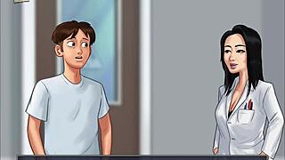 Summer of passion: Erotic anime story