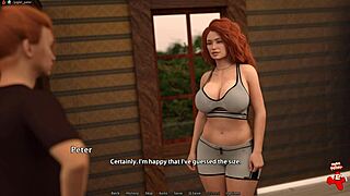 Golden Mean - Episode 22 with a MILF stepmother giving a handjob