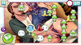 Cleaning Hentai Images - Diving into Hentai Game Paradise with Big-Titted Milf Action