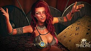 I slammed the queen with fierce power!