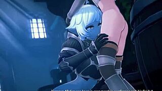 in kanobitch ep8, she becomes a slut through fucking and creaming scenes