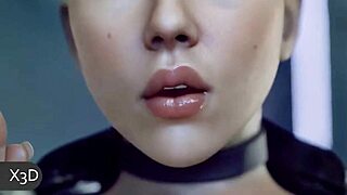 Thanos’ big cock damages Black Widow’s ass in a 3D animated scene