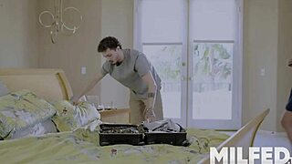 hot step mom reveals big tits to grab my attention