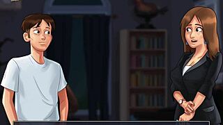 Summer of passion: Erotic anime story