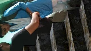 College girl from India goes wild on big cock