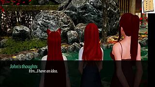 Tell me, how does that monster cock stretch your tight teen ass in our anime family game?