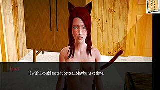 Tell me, how does that monster cock stretch your tight teen ass in our anime family game?