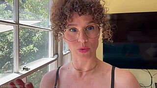 Stepmother gets a new job and becomes more sensual
