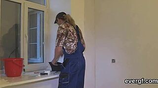 Broke Dude Watches Slutty Friend Ride His Ex for Cash