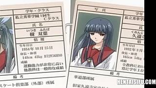 Hentai dude ruthlessly dominates all his classmates