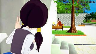 I almost get caught fucking android 21, then fuck my milk chichi in fantasy