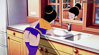 I almost get caught fucking android 21, then fuck my milk chichi in fantasy