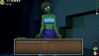 Hornycraft Parody Hentai Game Creampie