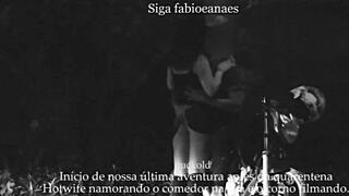 Naughty Milf Flashes on Street While Cuckold Voyeur Films the Thrill