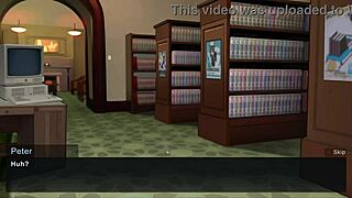 Taffy Tales part 2 shows a fat teacher with big tits in hentai game action