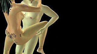 why is that japanese man fucking the indian girl standing up in this hentai?