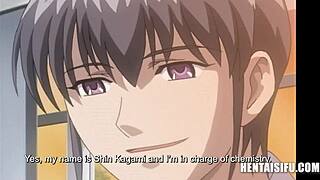 Hentai dude ruthlessly dominates all his classmates