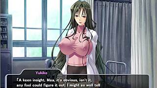 Shion the cruel magical angel episode 10: brutal anal scene with a nurse