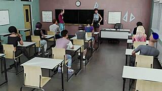 Wow, Milfs Of Sunville Part 2 - Teen 18+ Whore Titty Fucks And Swallows!