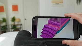 Busty Blonde Angie Faith in Doggystyle and Blowjob Action