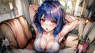 cute college student sucks cock until cum in mouth ai porn