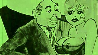 Vintage erotic drawings bring steamy fantasies to life