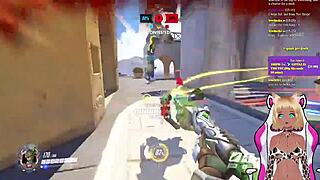 Vtuber Lewdneko Plays Overwatch and Gets Spanked in Hentai Anime Part 1