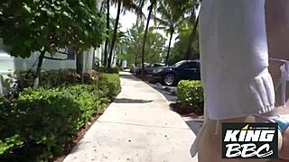 Amy Quinn's wild ride on a big black cock