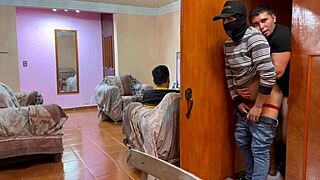 I fucked my neighbor's boyfriend and he satisfied my ass desires secretly in mexican amateur sex