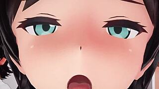 Matsukaze From Kantai Collection Anime Engages In Intense Hentai Fucking Scenes