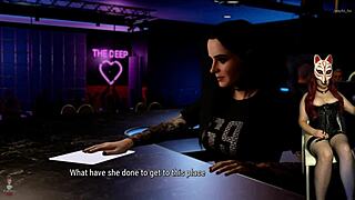 Beautiful anime MILF, Deep Eve, in a solo pleasure scene