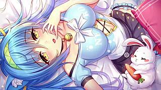 Beautiful anime porn with 60 frames per second and in Full HD: Sakura hime 3